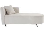 Recamiere HOME AFFAIRE "Hulby", beige (natur), B:182cm H:82cm T:90cm, 95% Polyester, 5% Polyacryl, Sofas, Recamiere, wahlweise mit und ohne Hocker und Armlehne links oder rechts