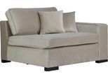 Sofaelement HOME AFFAIRE "Skara", beige (dunkelbeige), B:110cm H:86cm T:100cm, Polsterelemente, Sofaelement, Modul zum eigenen Zusammenstellen, in vielen Bezugsqualitäten