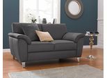 2-Sitzer SIT & MORE "Texel", grau (dunkelgrau), B:151cm H:87cm T:88cm, Kunstleder SOFTLUX;Luxus-Microfaser ALTARA NUBUCK (100% Polyester);Struktur (100% Polyester), Sofas, 2-Sitzer, inklusive Federkern