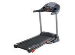 Laufband "Speed Master 1.8 M (mit/ohne Unterlegmatte)" Gr. 1, silber (aluminiumfarben, silberfarben), MOTIVE FITNESS BY U.N.O., Laufbänder, ohne Unterlegmatte, Laufband, bis max. 18 km/h, klappbar, mit Steigung, 120 kg max. Benutzergewicht, B:68cm H:125cm L:150cm