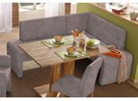 Eckbank HOME AFFAIRE "Bologna", braun (dunkelbraun (arizona 4412)), B:180cm H:84cm T:140cm, Sitzbänke, Eckbank, in 2 Größen (langer Schenkel 180 oder 200 cm), verschiedene Qualitäten
