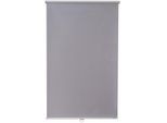 Springrollo K-HOME "Anna" Gr. 21, grau (dunkelgrau, grau, weiß), B:85cm H:150cm, Polyester, Rollos, Springrollo