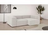 Ecksofa OTTO HOME "XL HAILY L-Form, Modularsofa extra tief, Sitztiefe 100/130 cm", beige (creme), B:260cm H:72cm T:160cm, 100% Polyester, Sofas, Ecksofa, als Modul oder separat verwendbar, für individuelle Zusammenstellung