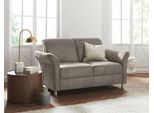 2-Sitzer SIT & MORE "Darwin", braun (savannah), B:159cm H:83cm T:96cm, Sofas, 2-Sitzer, inklusive Federkern, wahlweise mit Kopfteilverstellung