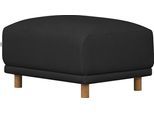Hocker OTTO HOME "Maroon", schwarz, B:79cm H:48cm T:63cm, 89% Polyester/9% Rayon/3% Nylon, Hocker, Hocker