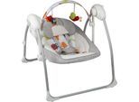 Babywippe BABYGO "Dandly, grey", Baby, grau, Kunststoff, Metall, Babywippen Babywippe, elektrisch, mit Sound