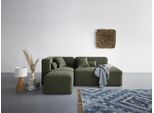 Ecksofa HOME AFFAIRE "Sundstrup L-Form", grün, B:233cm H:76,5cm T:93cm, 100% Polyester, Sofas, Ecksofa, Modulserie, individuelle Zusammenstellung