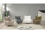 Sessel "Shawn", beige, B:88cm H:98cm T:91cm, 100% PES, ATLANTIC HOME COLLECTION, Sessel, Sessel, mit Federkern, trendy Bezug mit Teddyoptik