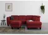 Stauraumhocker SIT & MORE "Belluci", rot (bordeaux), B:58cm H:48cm T:58cm, Hocker, Stauraumhocker, mit Stauraum