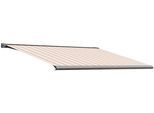 Kassettenmarkise WISMAR "S-Compact", bunt (beige, hellbraun), B:250cm H:19cm, Polyacryl, Markisen, Kassettenmarkise