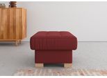 Hocker SIT & MORE "Quincy", rot (bordeaux), B:60cm H:41cm T:60cm, Hocker, Hocker