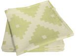 Stoffserviette ADAM "Maroccan Shiraz Light" Gr. 1, grün (hellgrün), B:30cm L:30cm, Obermaterial: 100% Baumwolle, Servietten, Stoffserviette