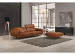 2,5-Sitzer EGOITALIANO "Gloria, super bequem und hochwertige Verarbeitung, edles Design", braun (cognac), B:236cm H:96cm T:109cm, Luxus-Micofaser Lederoptik (100% Polyester) ist ein neues technisches Gewebe mit einem visuellen und taktilen Aspekt, der dem Nubuk sehr nahe kommt, mit innovativen Eigenschaften. Seine außerordentliche Weichheit kommt von einem exklusiven Produktionsprozess, der Unrein