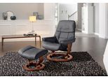 Relaxsessel STRESSLESS "Ruby", grau (grau batick), B:88cm H:99cm T:77cm, Leder BATICK: Batick ist ein leicht korrigiertes, durchgefärbtes und genarbtes Möbelleder, bei dem die meisten Unebenheiten und Spuren in der Regel entfernt wurden. Batick wird mitunter doppeltönig gefärbt, um der Oberfläche mehr Lebendigkeit zu verleihen. Dank einer schützenden Oberflächenbehandlung lassen sich die meisten F