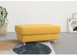 Stauraumhocker SIT & MORE "Apulia", gelb (mustard), B:104cm H:48cm T:71cm, Webstoff (100% Polyester);Struktur weich ( 90% Polyester, 10% Polyamis, );Luxus-Microfaser Euphoria (100% Polyester);Samtoptik (100% Polyester), Hocker, Stauraumhocker, mit Stauraum
