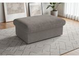 Polsterhocker SIT & MORE "Moreno, B: 90 cm", grau (taupe), B:90cm H:43cm T:60cm, 100% Polyester, Hocker, Polsterhocker, mit Stauraum, individuell kombinierbar