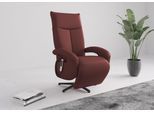 TV-Sessel SIT & MORE "Amica, inkl. Kopfteilverstellung & Drehfunktion", merlot, B:74cm H:112cm T:82cm, Sessel, TV-Sessel, wahlweise mit 2 Motoren, Akku und Aufstehhilfe