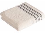Handtücher VOSSEN "Cult de Luxe", weiß, B:50cm L:100cm, Webfrottier, Obermaterial: 100% Baumwolle, Handtücher, Handtücher, mit Glanzbordüre