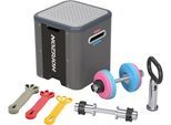 Trainingsstation HORIZON FITNESS "Cube", grau, KraftstationenB:40cm H:45cm L:40cm, Trainingsstation, max. Benutzergewicht 130 kg, max. Trainingsgewicht 40 kg, B:40cm H:45cm L:40cm