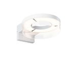 LED Außen-Wandleuchte PAULMANN "Capea IP44 231mm 3000K 700lm 230V Aluminium", weiß, H:10,3cm T:30,3cm Ø:23,1cm, Leuchten, LED Außen-Wandleuchte, Bewegungsmelder