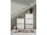Schuhschrank HEINE HOME, weiß, B:50cm H:70cm T:20cm, MDF, Schränke, Schuhschrank