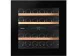 AMICA Einbauweinkühlschrank "WK 341 215 S", Energieeffizienz: F, schwarz, B:59cm H:59cm T:55cm, Weinkühlschränke, Einbauweinkühlschrank