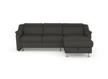Ecksofa SIT & MORE "Freetown L-Form", braun (mocca), B:257cm H:84cm T:166cm, Sofas, Ecksofa, inklusive Kopfteilverstellung und komfortablem Federkern