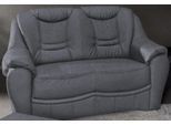 2-Sitzer SIT & MORE "Benson", grau (dunkelgrau), B:143cm H:94cm T:95cm, Luxus-Kunstleder;Primabelle-Microfaser;NaturLeder (in Sitz und Rücken, Korpus in passendem Kunstleder);Luxus-Microfaser, Sofas, 2-Sitzer