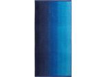 Handtücher DYCKHOFF "Colori", blau, B:70cm L:140cm, Walkfrottee, Obermaterial: 100% Baumwolle, Handtücher, Handtücher, mit Farbverlauf