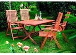 Garten-Essgruppe MERXX "Cordoba", braun, Sitzmöbel-Sets, Garten-Essgruppe