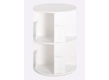 Regal HEINE HOME, weiß, B:46cm H:65cm T:46cm, MDF, Regale, Regal