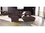 Hocker SIT & MORE "Belfort", braun, B:58cm H:45cm T:58cm, Luxus-Microfaser (90% Polyester, 10% Polyamid);Flachgewebe (100% Polyester);Luxus-Microfaser ALTARA NUBUCK (100% Polyester), Hocker, Hocker, mit Stauraumfach