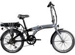 E-Bike ZÜNDAPP "Z120" Gr. 28, grau (grau, schwarz, grau), Elektrofahrräder, 28cm, 20 Zoll (50,80cm), E-Bike, Pedelec, Elektrofahrrad für Damen u. Herren
