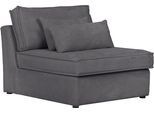 Sofa-Mittelelement OTTO HOME "Enid", grau, B:100cm H:75cm, 100% Polyester, Polsterelemente, Sofa-Mittelelement, Teil eines Modulsofas, fester Sitzkomfort, auch in Breitcord