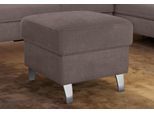 Hocker SIT & MORE "Arngast", grau (taupe), B:58cm H:48cm T:58cm, Luxus-Microfaser ALTARA NUBUCK (100% Polyester);Struktur (100% Polyester);Flachgewebe (90% Polyester; 10% Polyamid), Hocker, Hocker