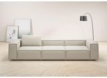 3,5-Sitzer HOME AFFAIRE "Watertown, modernes Big-Sofa XXL, 336 cm Breite, auch in Feincord", beige (nature), B:336cm H:68cm T:98cm, 96% Polyester, 4% Nylon, Sofas, 3 5-Sitzer, Riesiges Designersofa mit viel Platz & weichen Bezügen in Trendfarben