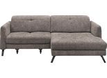 Ecksofa "SO 4400 V", braun (schlamm), B:259cm H:84cm T:167cm, 100% Polyester, SET ONE BY MUSTERRING, Sofas, Ecksofa, wahlweise mit motorischer Bettfunktion & Kopfverstellung, Fuß schwarz