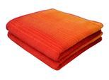Handtücher DYCKHOFF "Colori", rot, B:50cm L:100cm, Walkfrottee, Obermaterial: 100% Baumwolle, Handtücher, Handtücher, 2x Handtücher, aus 100% Bio Baumwolle, 450 g/m²