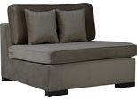 Sofa-Mittelelement HOME AFFAIRE "Skara", grau (taupe), B:90cm H:86cm T:100cm, Polsterelemente, Sofa-Mittelelement, Modul zum eigenen Zusammenstellen, in vielen Bezugsqualitäten