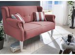 Küchensofa HOME AFFAIRE "Moro", rot, B:170cm H:99cm T:73cm, 60% Polyester, 40% Baumwolle, Sofas, Küchensofa, inkl. 2 Stk. Zierkissen gestreift, verschiedenen Stoffe und Farben