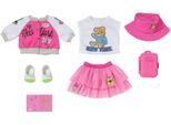 Puppenkleidung BABY BORN "Reiseoutfit, 43cm", bunt, Puppenkleidung, Baby, Puppenkleidung