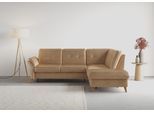Ecksofa SIT & MORE "Göteborg", braun (macchiato), B:250cm H:90cm T:226cm, Sofas, Ecksofa, inkl. Sitztiefenverstellung, wahlweise mit Bettfunktion & Bettkasten