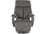 TV-Sessel SIT & MORE "Invito", grau (dunkelgrau), B:80cm H:115cm T:80cm, Luxus-Microfaser (100% Polyester);Luxus-Kunstleder;NaturLEDER (echtes Rindsleder), Sessel, TV-Sessel, in Größe L, wahlweise mit Motor und Aufstehhilfe