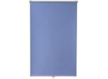 Springrollo K-HOME "Anna" Gr. 5, blau (jeansfarben, grau, weiß), B:115cm H:150cm, Polyester, Rollos, Springrollo