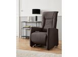 TV-Sessel SIT & MORE "Melissa", braun (espresso), B:71cm, 98% Polyester 2% Polyamid, Sessel, TV-Sessel, wahlweise elektrisch oder manuell verstellbar, optional Aufstehhilfe