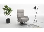 TV-Sessel SIT & MORE "Triple Seven Xtra large, bis 200kg belastbar, mit Herz-Waage Funktion", beige (silber), B:86cm H:115cm T:86cm, 100%Polyester, Sessel, TV-Sessel, inkl. Kopfteil- & Drehfunktion, wahlweise mit Akku und Aufstehhilfe