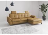 Ecksofa SIT & MORE "Zora", curry, B:262cm H:92cm T:164cm, Sofas, Ecksofa
