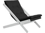 Klappstuhl KARUP DESIGN "Boogie", grau (grau, weiß), Stühle, Klappstuhl, Bezugsqualität 1