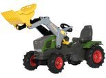 Tretfahrzeug ROLLY TOYS "Fendt 211 Vario", grün, Tretfahrzeuge, KinderB:53cm H:81cm T:142cm, Kunststoff, Tretfahrzeug, Kindertraktor mit Lader und Luftbereifung, B:53cm H:81cm T:142cm