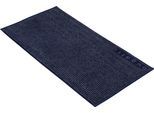 Handtuch BUGATTI "Tiago", blau (marine blau), B:50cm L:100cm, Webfrottier, Obermaterial: 100% Baumwolle, Handtücher, Handtuch, besonders saugfähig